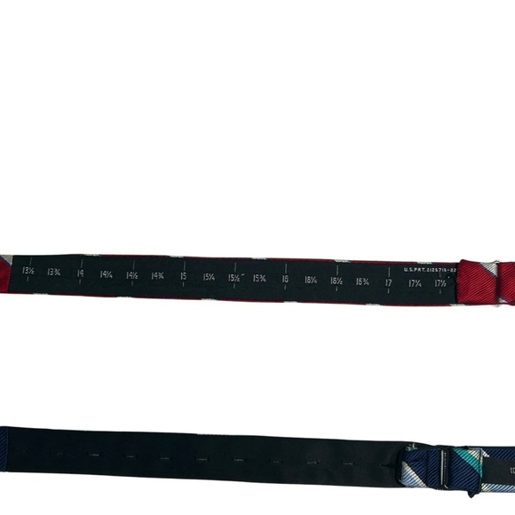 Brooks Brother/Stanley Blacker Four Silk Bow Ties 3 x 17.5” neck & 1 x 16.5” - Picture 13 of 13